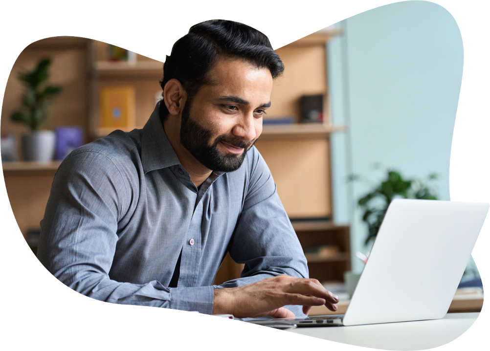 Online application illustration